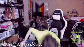 essienos Charming girl strips in front of the camera
