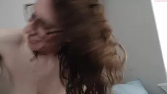 wetsparkles Charming takes off the dress