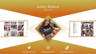 ashlyeroberts1 fucking pussy with cancer