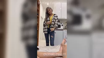 Eva Elfie_cutie onlyfans  bitch erotic licked in the bathroom
