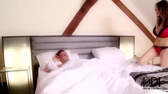 Lucie Wilde  Beautiful lass thrust finger in pussy