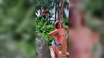 Larissa Manoela onlyfans Cute chick pulls up her dress