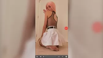 Kristen Hancher onlyfans Crazy bitch banging with two toys