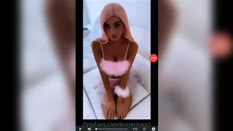 Kristen Hancher onlyfans Black haired babe shaved shaved cap