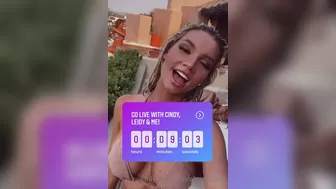 Allexa Collins onlyfans Hot brunette stretches her hand holes