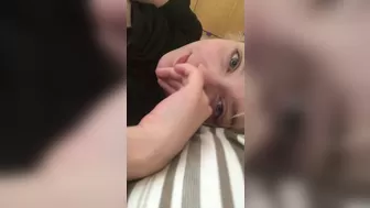 KittyCashew onlyfans Spicy trash fucks herself with a dildo