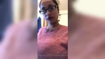 xxreesespiecesxx onlyfans Adorable nipple strips big boobs