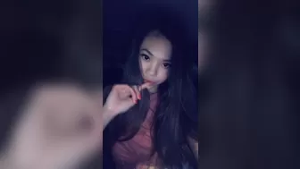 VinaSkyy onlyfans Cute blonde is saturated with revelations with dildo