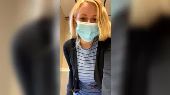 Chloe Cream Graceful blonde passionately masturbating cunt