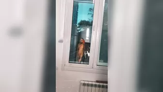 Anna Ioannova Exquisite slut gets naked and jumps on strap-on