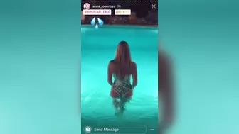 Anna Ioannova Beauty undressed to show off her tattoos