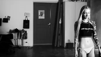 Anna Ioannova Incendiary hottie gently jerks off her cunt