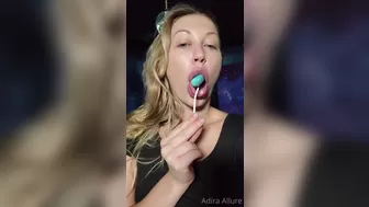 Adira Allure onlyfans Black-haired bitch passionately masturbates cunt