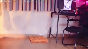 goddessmeimei onlyfans Busty babe massages pussy