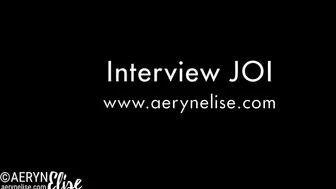 Interviewing for a Job as my Stunt Cock Turns into a Hot JOI Session_AerynGasm_720p