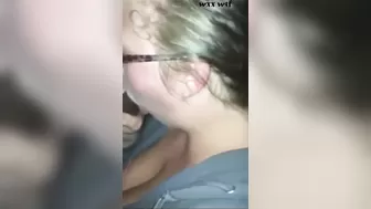 Nerdy White Girl Sucks Black Dick for the first Time and Swallows_MikeW2104_1080p