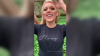 ElleBrookeUK onlyfans Naughty girl jerks pussy gagged