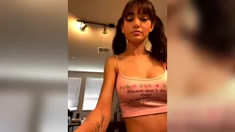 Amira Brie, Princess Amira B, brieamira Crazy coquette caresses beautiful tits