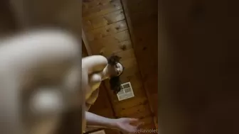 Stella Violet, stellaviolet, stellavioletxx Sexy chick sucks dildo