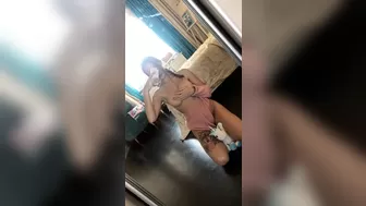 Gelya, Angelina Kuznetsova,  Hot babe fucks both holes