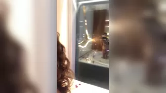 Gelya, Angelina Kuznetsova,  put on display his chest