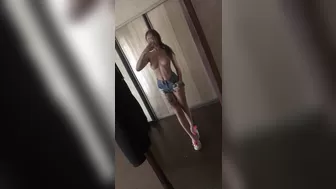 Gelya, Angelina Kuznetsova,  Hot babe fucks both holes