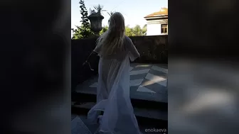 Ekaterina Enokaeva,  Naughty blonde seduces with big tits