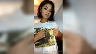 Amira Brie, Princess Amira B, brieamira Slut in stockings erotically takes off her panties