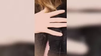 Blanc Noir, blancnoir, miss noir xx, izzy xx Hot babe fucks both holes