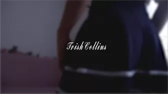 Trish Collins pornhub Red-haired slut strips curvy tits