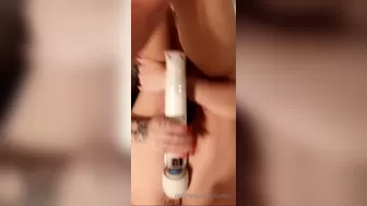 Suttin onlyfans Lustful babe caresses herself with fingers