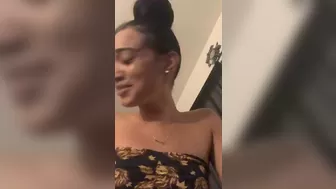 Edwina Isaacs (edwinacarlaisaac) onlyfans Gorgeous babe furiously fucks pussy