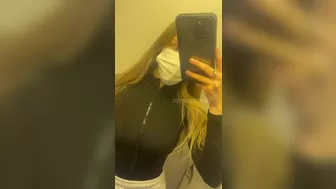 zaraxyazmin onlyfans Big boobed bitch licks dildo