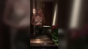 TheChantal onlyfans Appetizing chick caresses intimate places