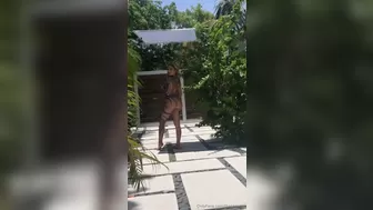 TheChantal onlyfans Black-haired lady caresses boobs