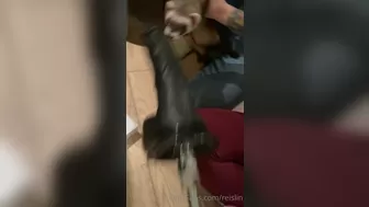 Reislin onlyfans Cute bitch fucks pussy with phallus