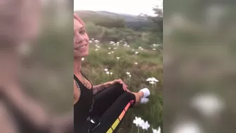 Anna Bell Peaks (AnnaBellPeaks) onlyfans Young mischievous woman shows her boobs