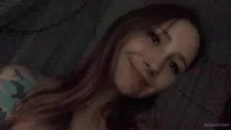 tattookitten onlyfans Slut caresses his cap