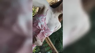 emilygrey Shy young lady caresses intimate places