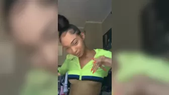 edwinacarlaisaac Adorable nipple strips big boobs