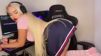 BELLE BARBIE (bellebarbie) onlyfans Busty Shmara undresses and caresses her pussy