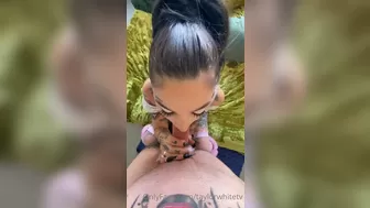 Taylor White onlyfans Flawless babe happily kneads huge tits