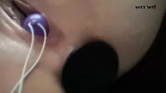 POV Crazy Orgasm and Squirt with Eggs into Tight Pussy_Cat Crazy_720p