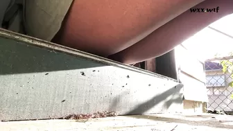 Piss and Cum on Porch while Neighbor Watched_PublicPrincess_720p