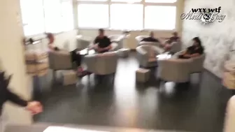 Public Scandal Piss - everyone is Watching¡ in the Middle of the Restaurant_Mira-Grey_720p