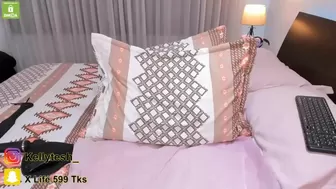 kellytesh chaturbate Beautiful brown-haired woman fingering her wet pink hole