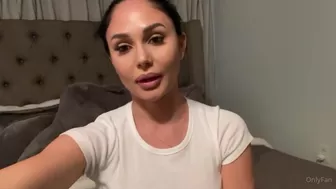 Arianamarie onlyfans Cute chick gently pulls wet pink hole