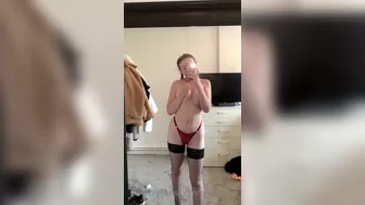 Emily Mills onlyfans caresses her wet pink hole