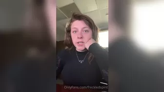 freckledspirit onlyfans Radiant takes off her panties
