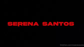 Serena Santos aka msserenasantos onlyfans Elegant maiden caresses wet